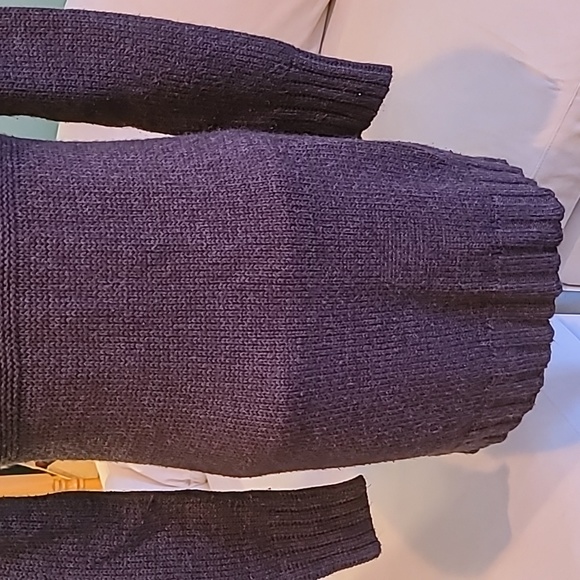 H&M Long Knit Cardigan Sweater,  in brown, size XS - Picture 8 of 13